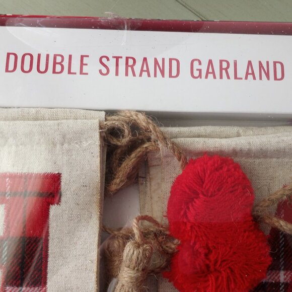 'Hobby Lobby' Double Strand Christmas Garland 68" New in box - Picture 2 of 9